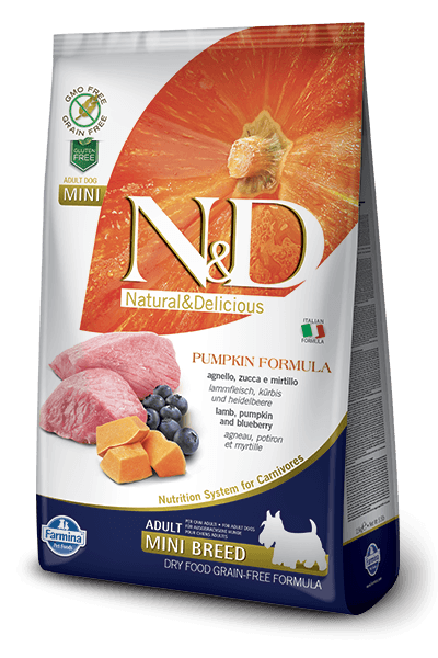 LAMB & BLUEBERRY ADULT MINI 2.5kg