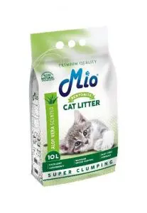 αρωματική άμμος γάτας mio cat aloe vera