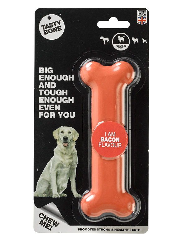 Tb 0000s 0075 820031 TastyBone Nylon Large Bacon PACK