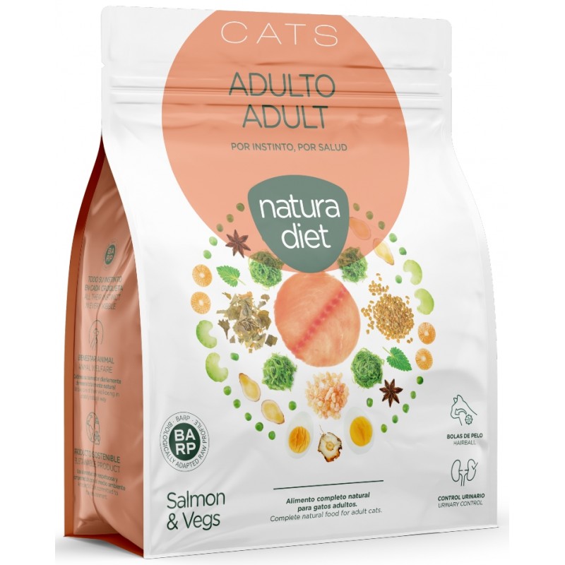 Natura Diet Adult Salmon Cat 800x800h