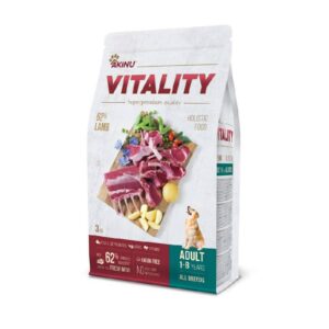 akinu vitality dog adult hypoallergic lamb 3kg img