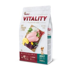 akinu vitality dog adult small chicken liver 3kg img