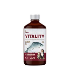 Λαδι σολωμου Akinu Vitality500 ml (151095) - Pet Shop Θεσσαλονίκη