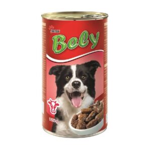 bely 1250 g pieces in sauce with beef for dogs img