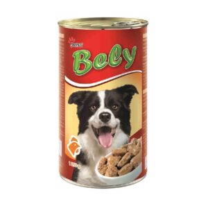 bely 1250g chunks in sauce with polutry for dogs img