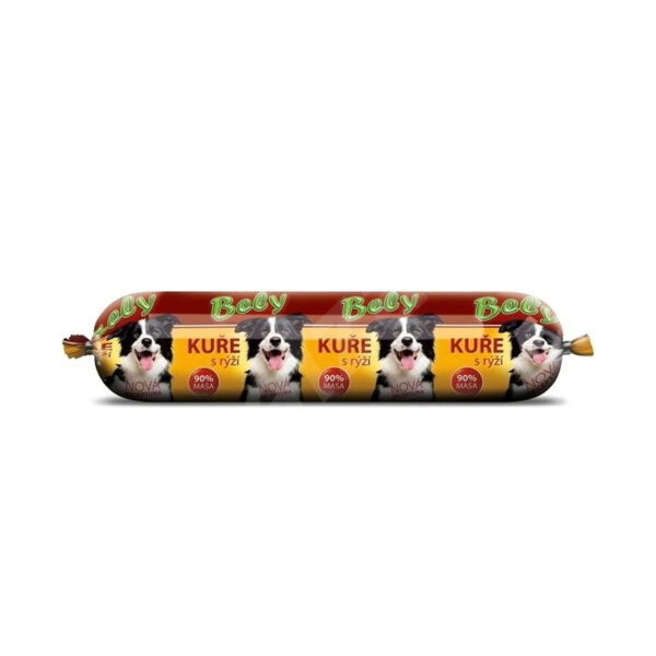 bely meat sausage for dogs 1kg img1 2
