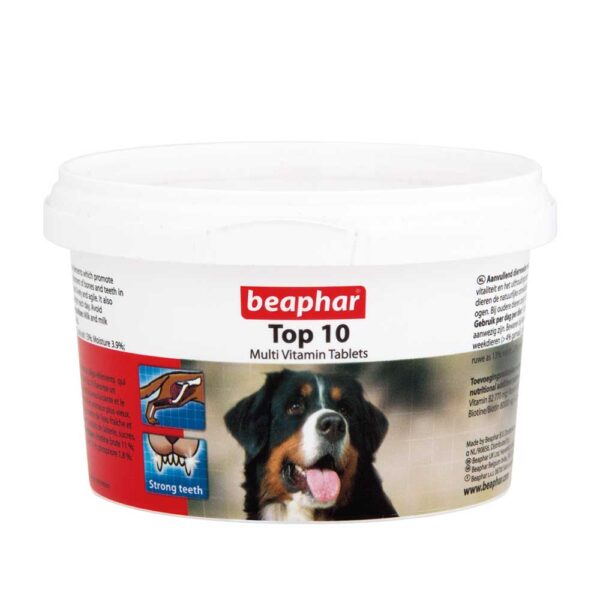 Beaphar Top 10 Dog Polivitamines Gia Skilous 180tab Jpg