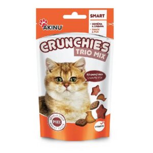 Akinu Crunchies Trio Mix For Cats 50 G Img