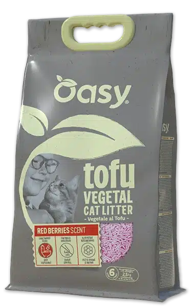 4690 N Lettiera Vegetal Tofu RedBerries Oasy
