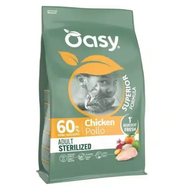 Oasy Cat Sterilised Adult Chicken
